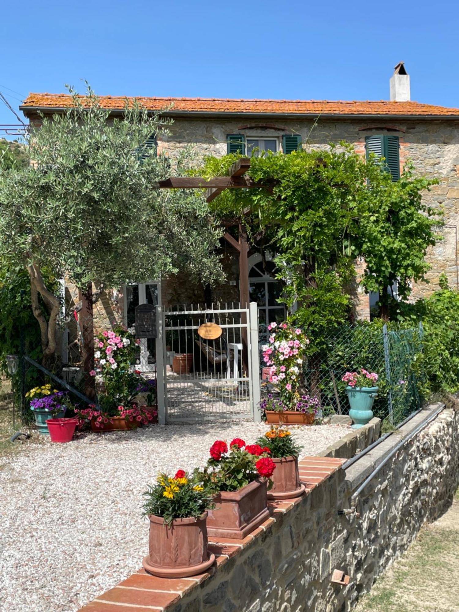 Private Stone Cottage With Starlink & Lake View Tuoro sul Trasimeno Exterior photo